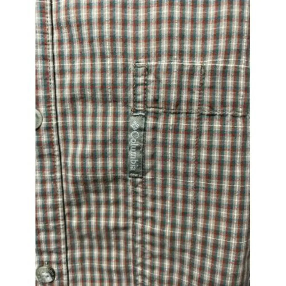 Columbia long‎ sleeve casual button down mens shirt size XXL